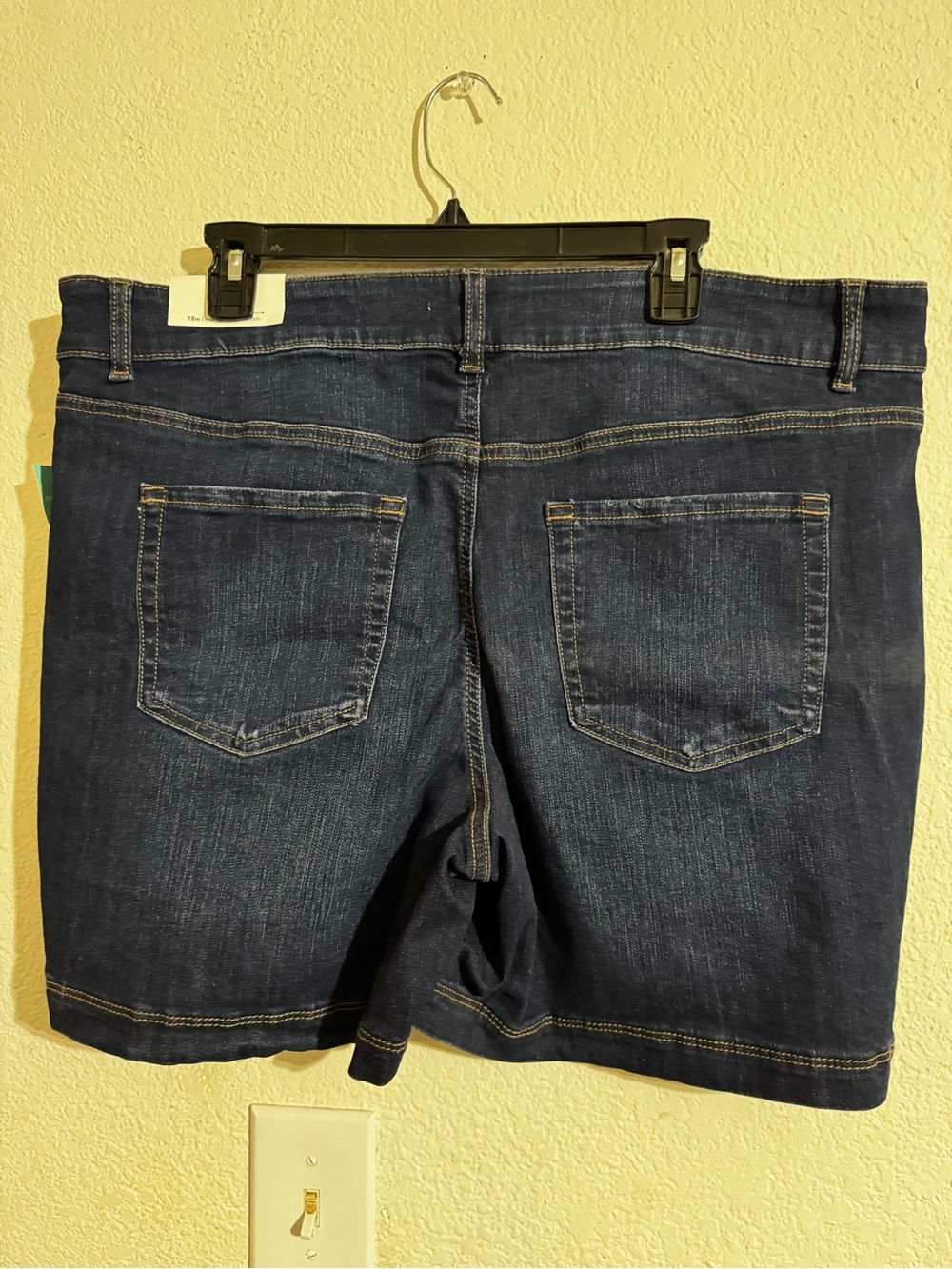 Dark Indigo Denim Women's Shorts - Classic Casual Maurices - Picture 3 of 5